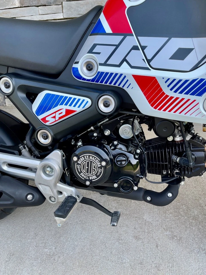 2022+ Honda Grom 125cc Billet Aluminum Engine Ring Case Clutch Cover - Image 4 of 4