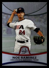 2010 Bowman Platinum #PP46 Noe Ramirez Prospects Refractor /999