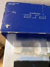 Sony PlayStation 2 Fat Console Black SCPH-30001R w/ Box Great Shape Wow!