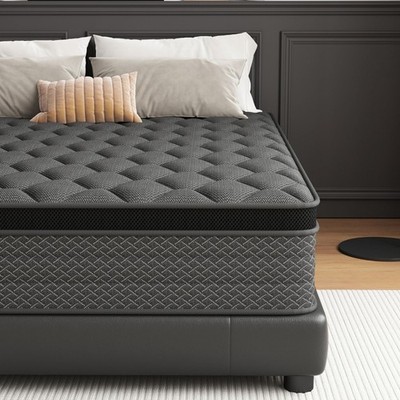 10'' Memory Size Foam &Spring Hybrid Mattress Cooling Twin/Full/King Bed In a Box