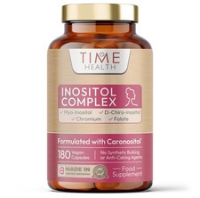 Myo & D Chiro Inositol with Folate & Chromium | Clinically Proven | PCOS