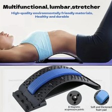 Magnetic Lumbar Back Stretcher   Instantly Relieve Spine Pain  Improve Posture