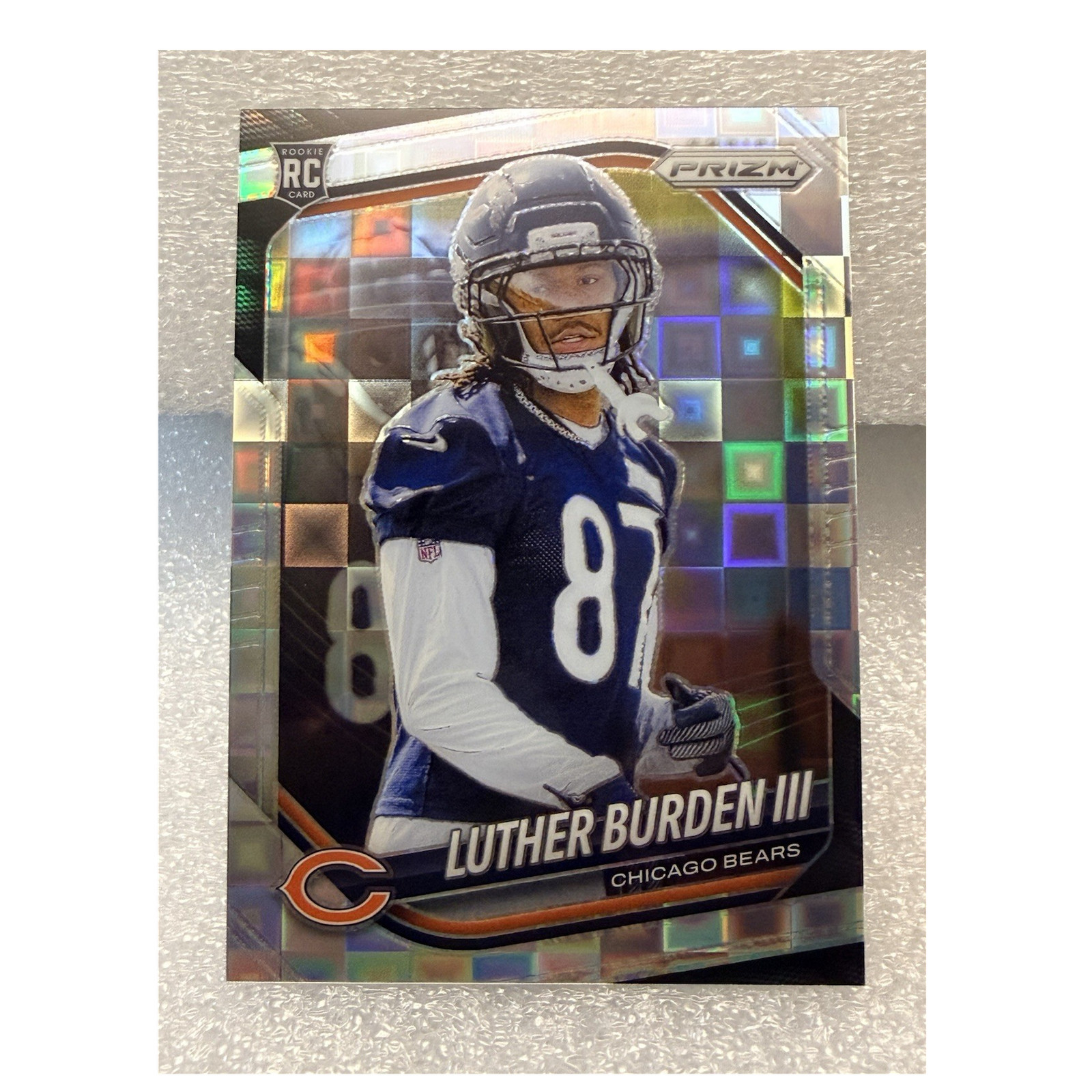 Panini Prizm 2025 Luther Burden III Pandora Rookie /400 #331 Chicago Bears NFL