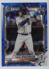 2021 Bowman Chrome Draft Sapphire Edition Izaac Pacheco #BDC-46 1t44