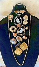 Vintage Monet Trifari Weiss Carlisle Lisner Avon Sarah Coventry Lot Estate