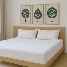 Premium Frottee Matratze & Kissenschoner - wasserdicht, weich & langlebig