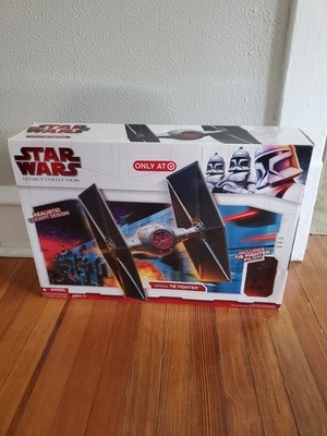 STAR WARS LEGACY IMPERIAL TIE FIGHTER TARGET EXCLUSIVE Open Box Missing Blaster