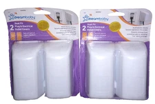 Dream Baby 2 Dual Fit Plug & Electrical Outlet Covers - Lot of 2 Packs - 4 Total