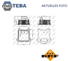 31260 ÖLKÜHLER KÜHLER ÖL NRF FÜR SEAT IBIZA IV ST,IBIZA IV 1.2 TSI 1.2L