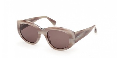 Maxmara Sonnenbrille MM0198 Beige Horn 52/21/140 Damen