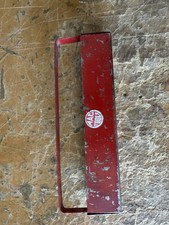 Mac Tools Red Metal Parts Tray Carry Tray Socket Holder Round Logo Usa 9