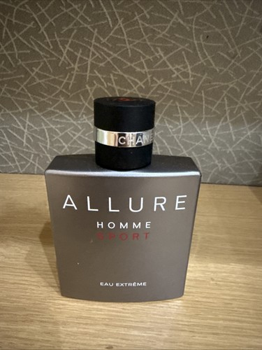 Chanel Allure Homme Sport 3,4 Oz Eau Extreme Gebraucht 3/4 Voll