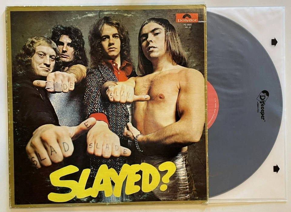 Slade Slayed LP NM Polydor Hard Glam Rock (1972) - Image 2 of 4