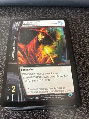 2007 UPPER DECK DC/MARVEL VS SYSTEM ''DWF'' SINGLES YOU PICK!