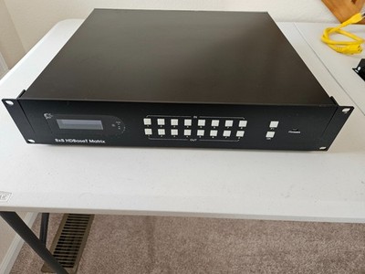 NO HASSLE 8x16 HDbaseT 4K Matrix Switcher w/ Receivers