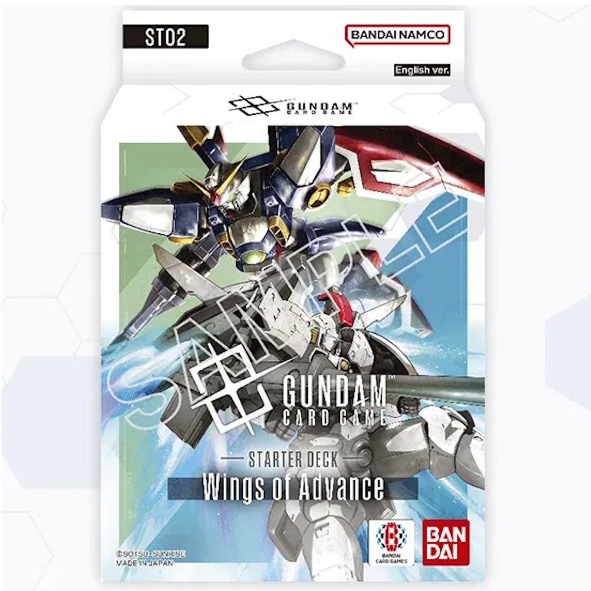 GUNDAM WINGS OF ADVANCE ST02 セット 抽選販売】ガンダムカードゲーム スタートデッキ Wings of