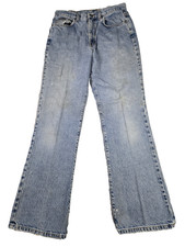 Vintage Calvin Klein Blue Jeans Womens Size 11 Blue Boot Cut Made in USA VTG