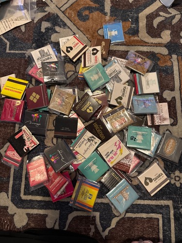 Vintage Las Vegas Casino Matchbook Lot – Unstruck IN SLEEVES, Unsearched Sahara