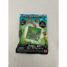 Minecraft Pixel Art Clip On Activity Kit Creeper Bundle Mojang Studios
