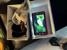 Lupa Digital  Video Magnifier, Electronic Reading Aid 5.0 Inch Cables And HDMI