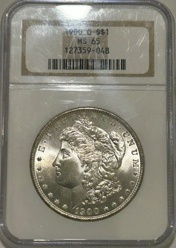 1900 O Morgan Silver Dollar NGC MS65