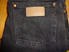 Wrangler Cowboy Men's Original Fit Black Jeans  30x38 -100% Cotton Black Denim — photo 2