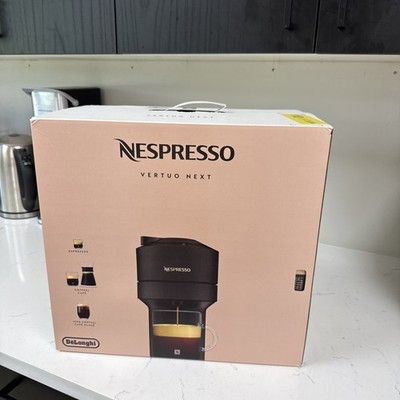 Nespresso Vertuo Next Coffee & Espresso Maker Black NEW ENV120BM Plus 12 Samples