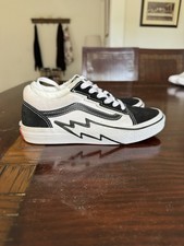 Vans Kids US 3.0 Old Skool Black White Lightn...