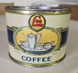 Lee Coffee Tin