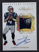 Jarrett Stidham 2019 Flawless RPA /25 Signature Gloves ROOKIE 
