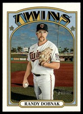 2021 Topps Heritage Randy Dobnak Minnesota Twins #334