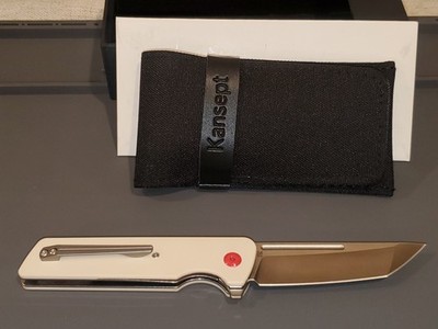 Kansept Anomaly K2038T5 Pocketknife CPM S35VN Tanto Ivory G10 Manual