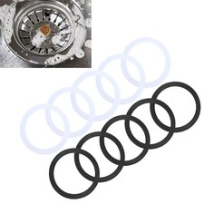 5 Pair Kitchen Sink O Ring Seals Designed for Standard 110mm Drain Sizes
