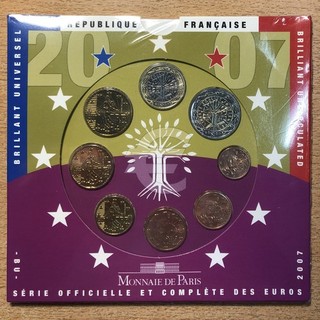 France 2007 coffret BU dans son plastique scellé jamais ouvert