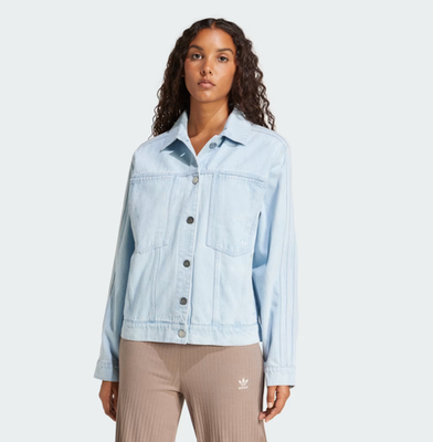 Adidas Originals Premium Essentials Denim Jacket For Women JD4753