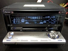 Pioneer Carrozzeria FH-P077MD 2Din Car Audio System Deck CD MD Player Used