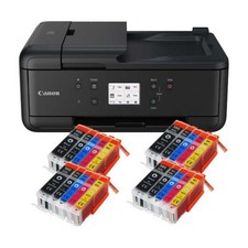 Canon Pixma TR7650 DRUCKER KOPIERER SCANNER WLAN Duplex-Druck + 20 XXL TINTE NEU