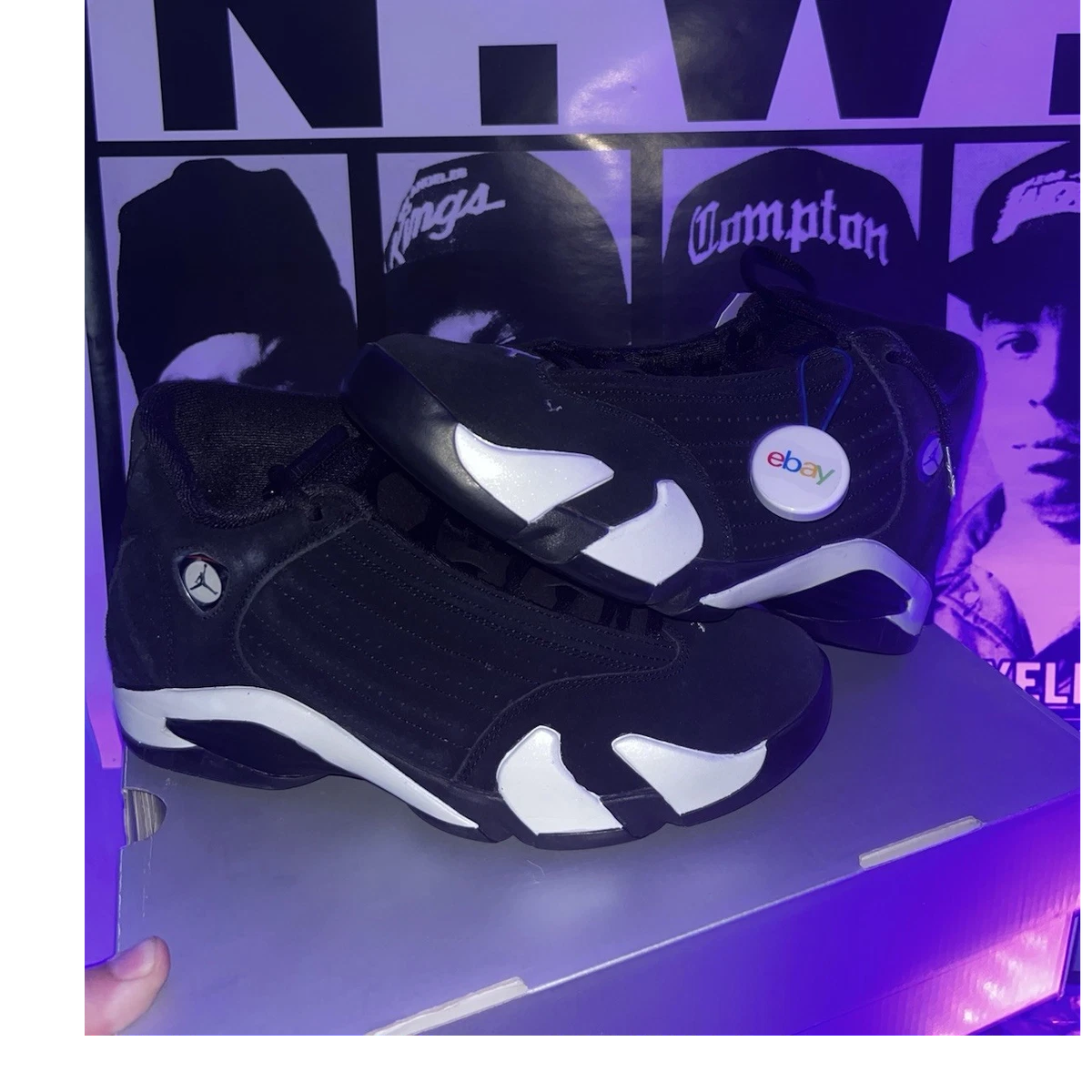 Las mejores ofertas en Jordan 14 Retro Black White | eBay