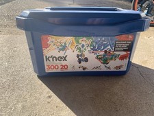 K'NEX Building Fun Interlocking Blocks Set 300 Pieces Ages 7+ Plastic Bucket