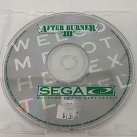 Lot Of 4 Sega CD DISC ONLY Games (After Burner III, Rise Of The Dragon, & More)