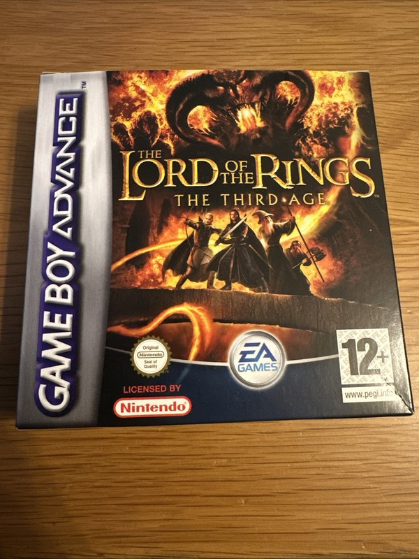 Lord of The Rings The Third Age Game Boy Advance LOTR Boxed With Manual