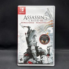 CASE ONLY NO GAME - Assassin's Creed 3 Remastered Nintendo Switch  GT103 
