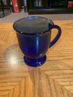 1970's Vintage Anchor Hocking Cafe Cobalt Blue Coffee/Tea Mug