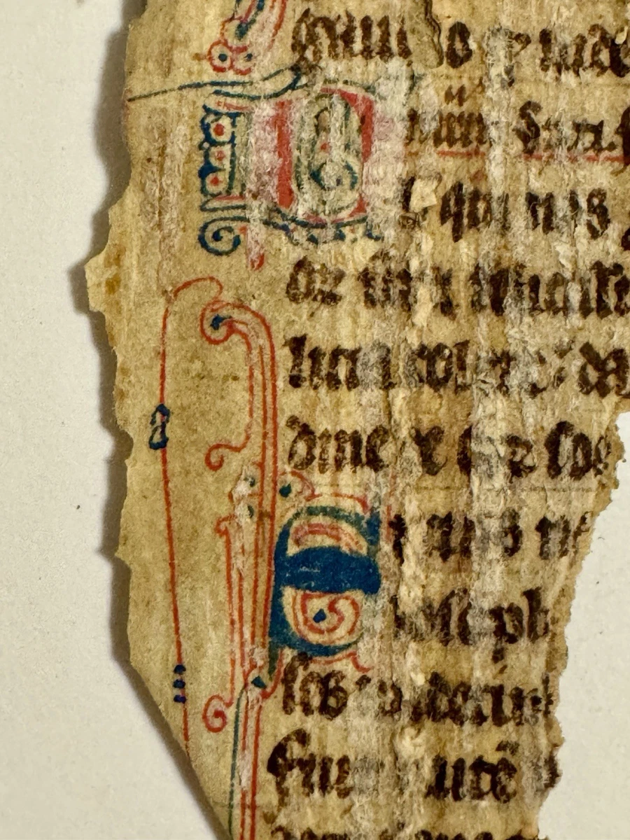Original Illuminated Manuscript Antique Manuscripts for sale | eBay
