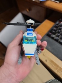 Lego City 7741 Police Helicopter w Minifig Used In Good condition, No box