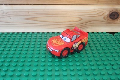 Duplo DISNEY PIXAR CARS Lighting McQueen RUST-EZE #95 RACE DAY Flo's Red Wheels