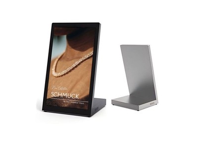 Digital Signage Thekendisplay, Kundenstopper 15,6