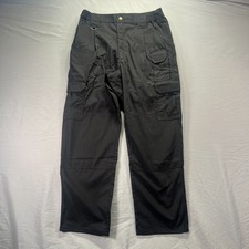5.11 Tactical Taclite Pro Ripstop Cargo Pants Mens 34x30 Black Ripstop Work