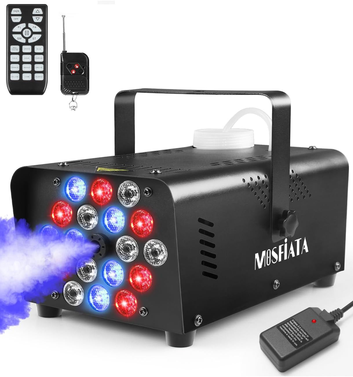 Macchina del Fumo Professionale 600W - 18 LED RGB - Stage Effect
