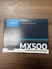 Brand New Crucial MX500 1TB SATA III SSD 2.5” Internal Drive Unopened